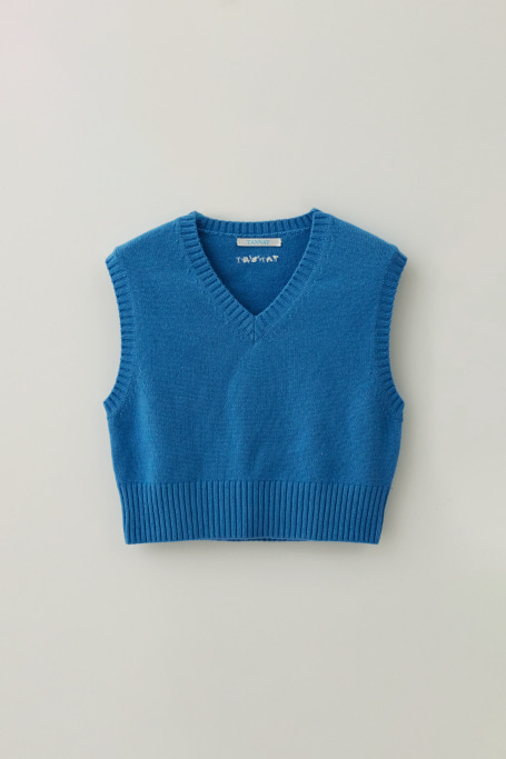 T/T Rib knit vest