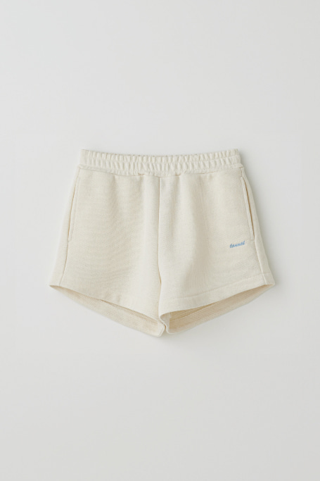 T/T Classic sweat shorts (ivory)