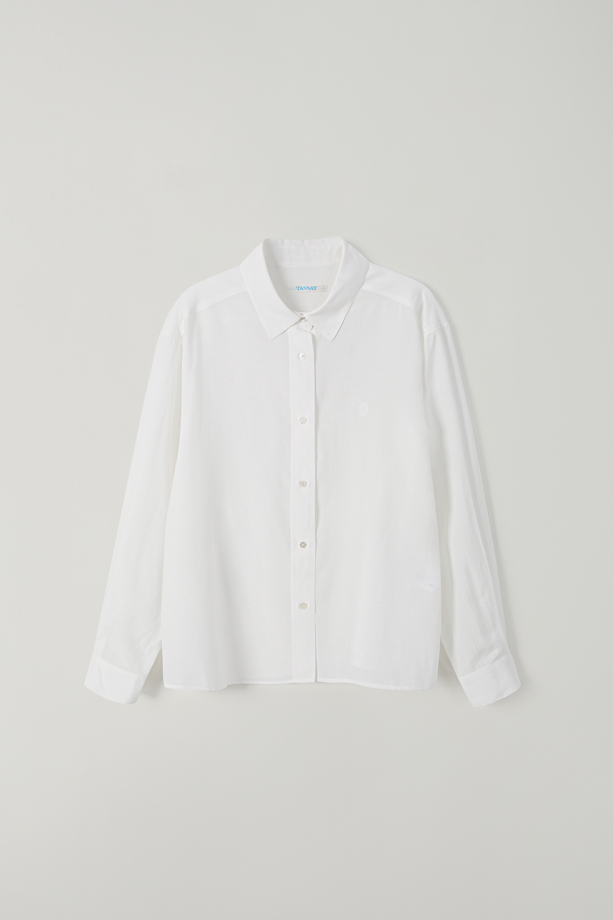 (2nd re-stock) T/T Shimmer stripe shirt (white)