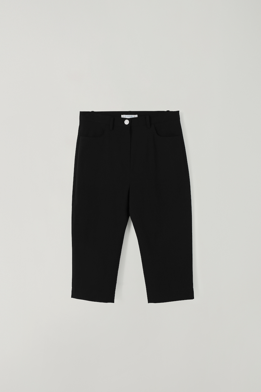 (2nd re-stock) T/T Cotton biker pants (black)