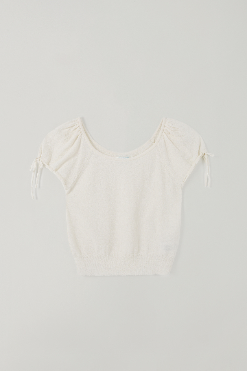 T/T String puff knit (ivory)