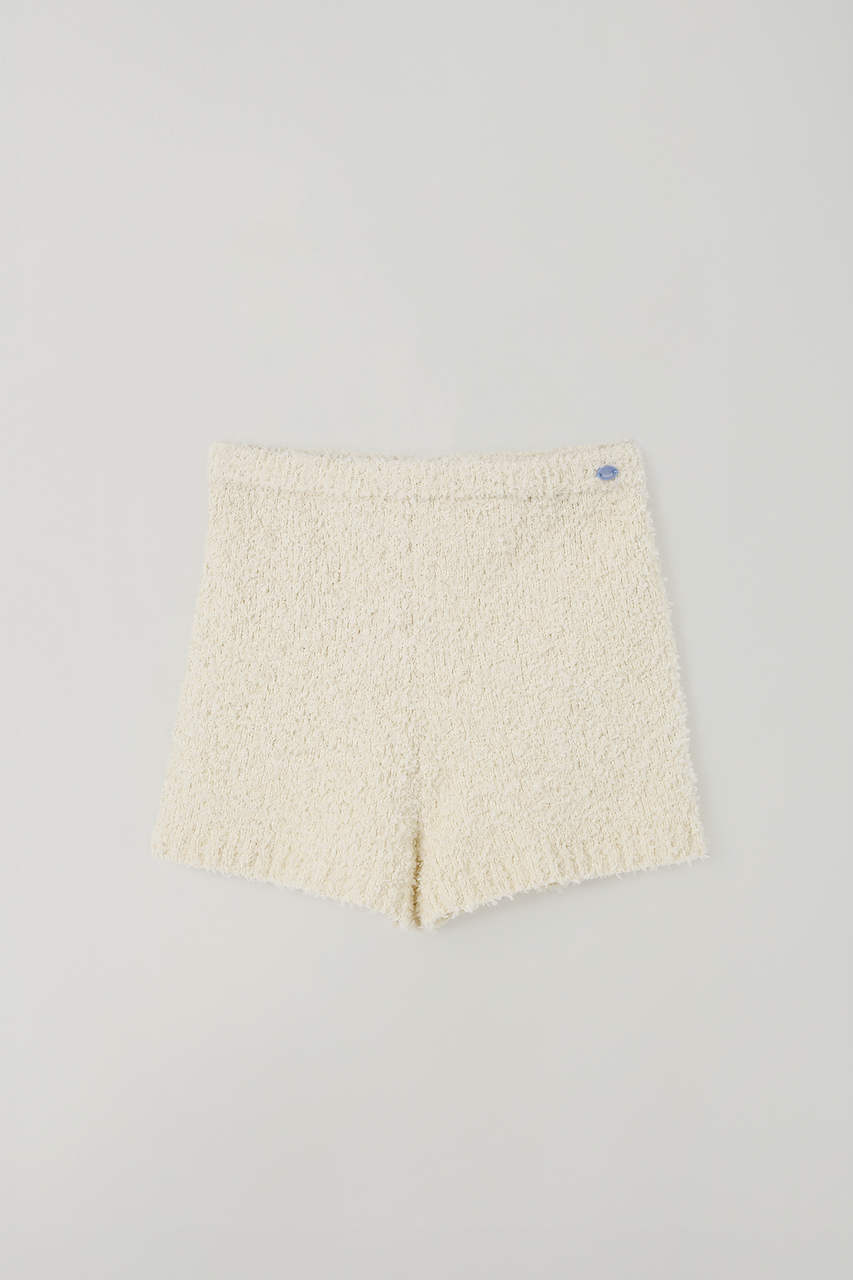 T/T Ripple knit shorts (ivory)